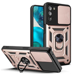 Cover per fotocamera scorrevole Design Custodia per telefono in TPU + PC, For Motorola Moto G52, For Motorola Moto G200 5G / Edge S30