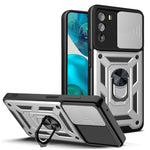 Cover per fotocamera scorrevole Design Custodia per telefono in TPU + PC, For Motorola Moto G52, For Motorola Moto G200 5G / Edge S30
