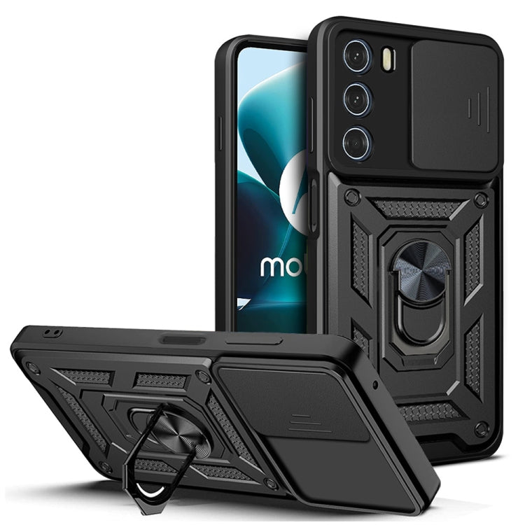 Cover per fotocamera scorrevole Design Custodia per telefono in TPU + PC, For Motorola Moto G52, For Motorola Moto G200 5G / Edge S30