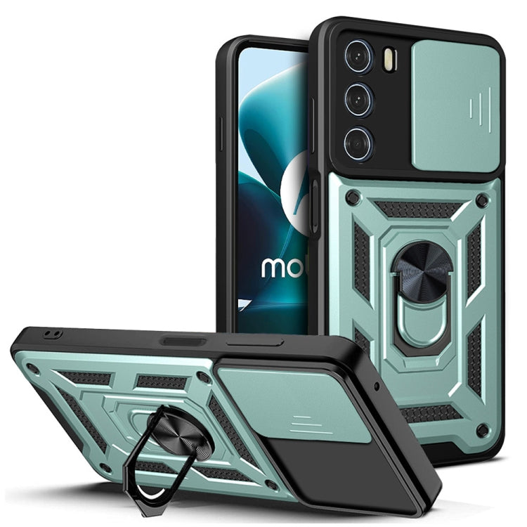 Cover per fotocamera scorrevole Design Custodia per telefono in TPU + PC, For Motorola Moto G52, For Motorola Moto G200 5G / Edge S30
