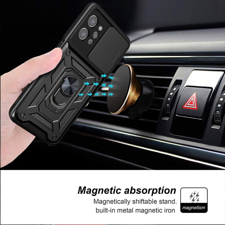 Cover per fotocamera scorrevole Design Custodia per telefono in TPU + PC, For OPPO Realme C31, For vivo V23 5G / S12, For Xiaomi Redmi Note 9 Pro, For Motorola Edge 30 Pro