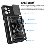 Cover per fotocamera scorrevole Design Custodia per telefono in TPU + PC, For OPPO Realme C31, For vivo V23 5G / S12, For Xiaomi Redmi Note 9 Pro, For Motorola Edge 30 Pro