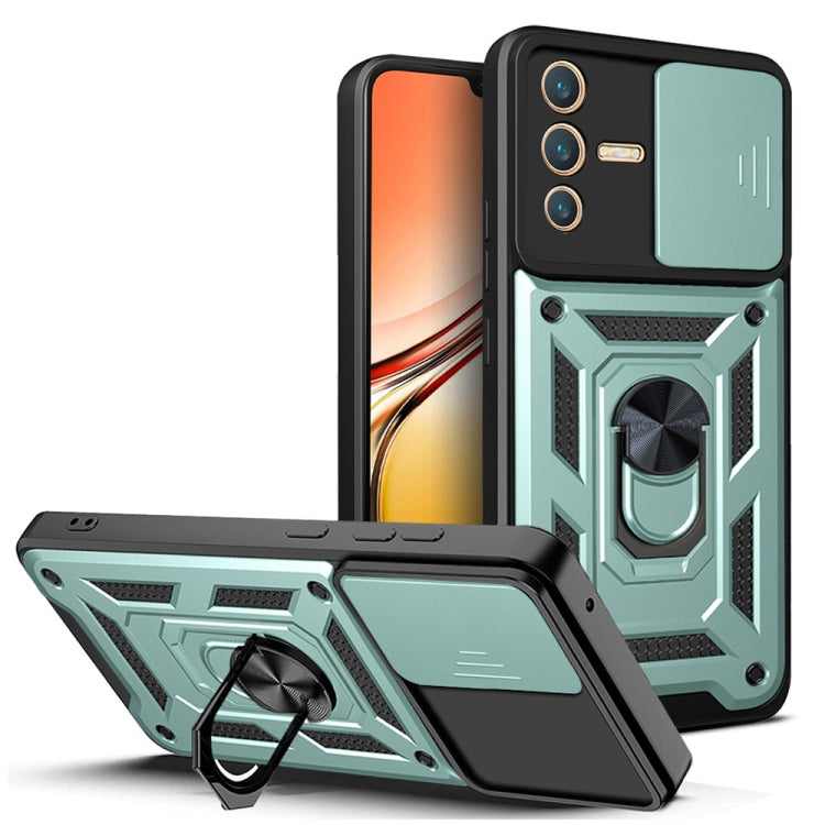 Cover per fotocamera scorrevole Design Custodia per telefono in TPU + PC, For OPPO Realme C31, For vivo V23 5G / S12, For Xiaomi Redmi Note 9 Pro, For Motorola Edge 30 Pro