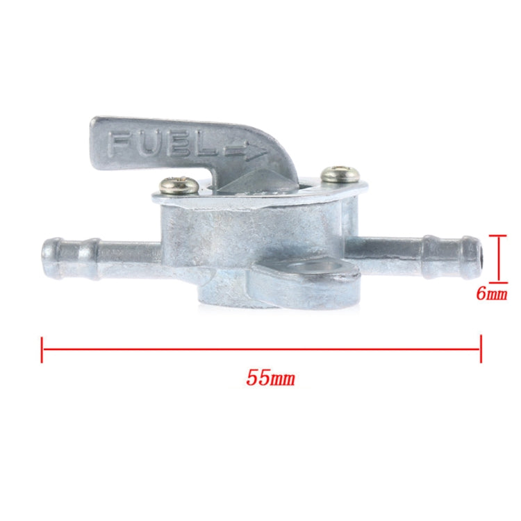 Interruttore del serbatoio del carburante della valvola della benzina del gas del motorino del motociclo di 8 pezzi 6mm, Fuel Tank Switch