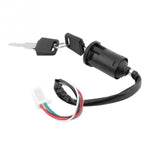 Set di interruttori a chiave di accensione con spina femmina per moto da 5 pezzi, Female Plug