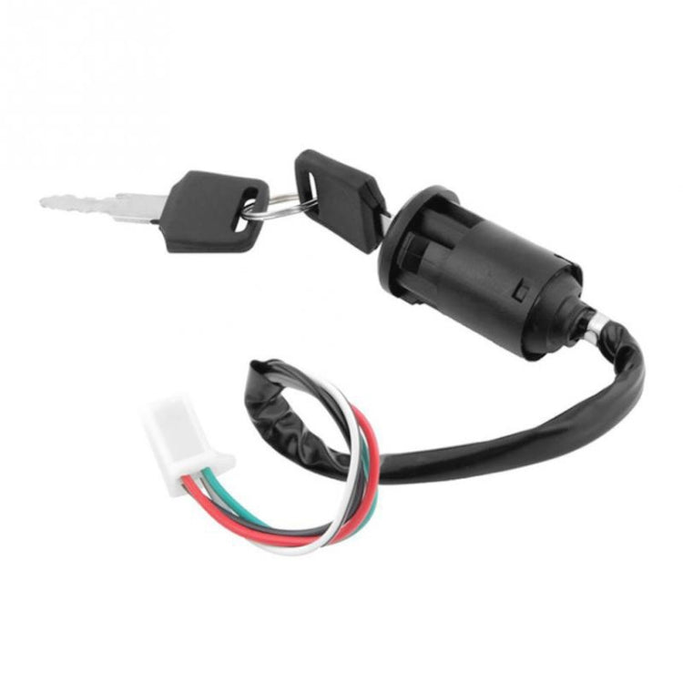 Set di interruttori a chiave di accensione con spina femmina per moto da 5 pezzi, Female Plug