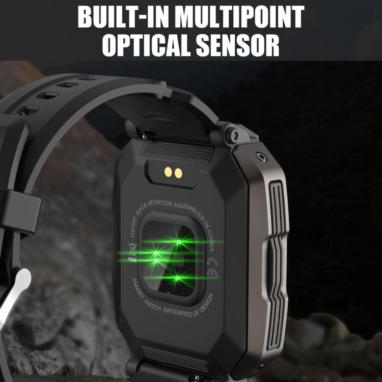 C20 Smart Watch con schermo TFT HD da 1,71 pollici, supporto monitoraggio della frequenza cardiaca/monitoraggio dell'ossigeno nel sangue
