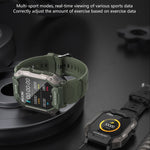 C20 Smart Watch con schermo TFT HD da 1,71 pollici, supporto monitoraggio della frequenza cardiaca/monitoraggio dell'ossigeno nel sangue