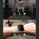 C20 Smart Watch con schermo TFT HD da 1,71 pollici, supporto monitoraggio della frequenza cardiaca/monitoraggio dell'ossigeno nel sangue