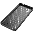 Custodia per telefono in TPU antiurto con trama in fibra di carbonio con foro preciso, For Xiaomi Poco M4 5G, For Samsung Galaxy Xcover6 Pro