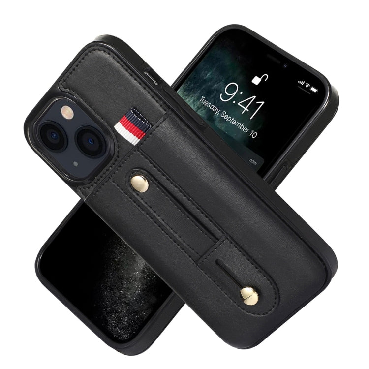 Custodia portafoglio in pelle con cavalletto per iPhone 13 Pro