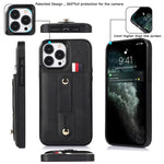 Custodia portafoglio in pelle con cavalletto per iPhone 11 Pro Ma