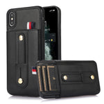 Custodia portafoglio in pelle con cavalletto per iPhone 11 Pro Ma