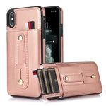 Custodia portafoglio in pelle con cavalletto per iPhone 11 Pro Ma