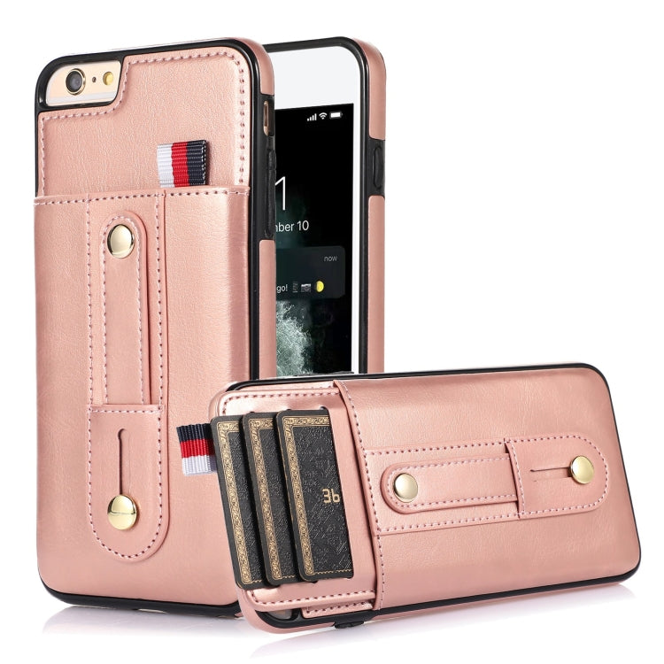 Custodia portafoglio in pelle con cavalletto per iPhone 8 Plus