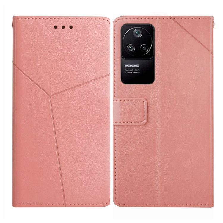 Custodia per telefono in pelle flip orizzontale con cuciture a Y, For Xiaomi Poco F4 5G, For Xiaomi Poco X4 GT