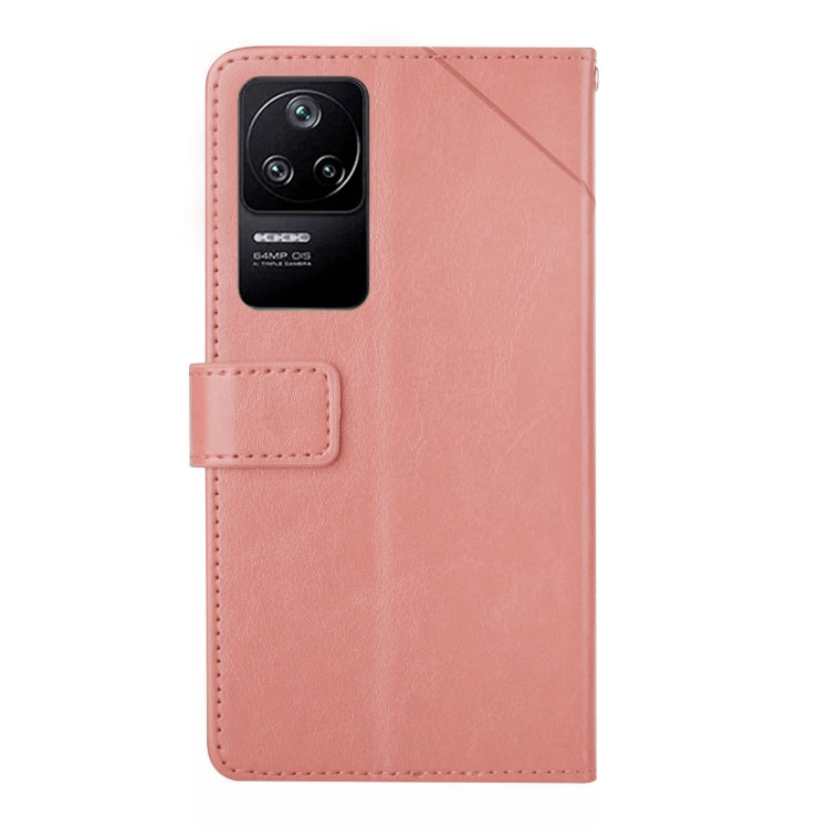 Custodia per telefono in pelle flip orizzontale con cuciture a Y, For Xiaomi Poco F4 5G, For Xiaomi Poco X4 GT