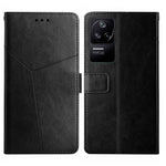 Custodia per telefono in pelle flip orizzontale con cuciture a Y, For Xiaomi Poco F4 5G, For Xiaomi Poco X4 GT