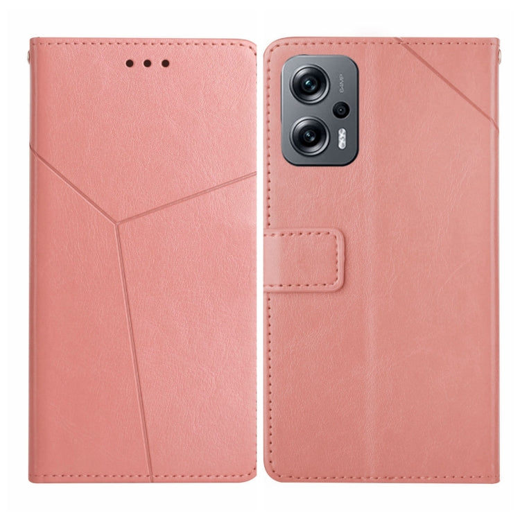 Custodia per telefono in pelle flip orizzontale con cuciture a Y, For Xiaomi Poco F4 5G, For Xiaomi Poco X4 GT