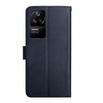 Custodia per telefono flip orizzontale in vera pelle a prova di impronte digitali, For Xiaomi Poco F4 5G, For Xiaomi Poco X4 GT