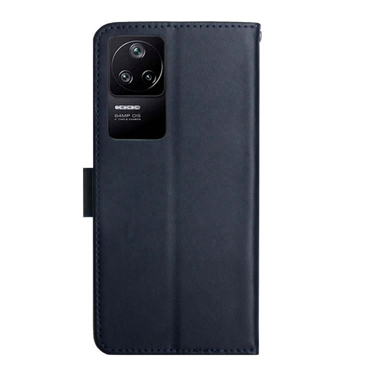 Custodia per telefono flip orizzontale in vera pelle a prova di impronte digitali, For Xiaomi Poco F4 5G, For Xiaomi Poco X4 GT