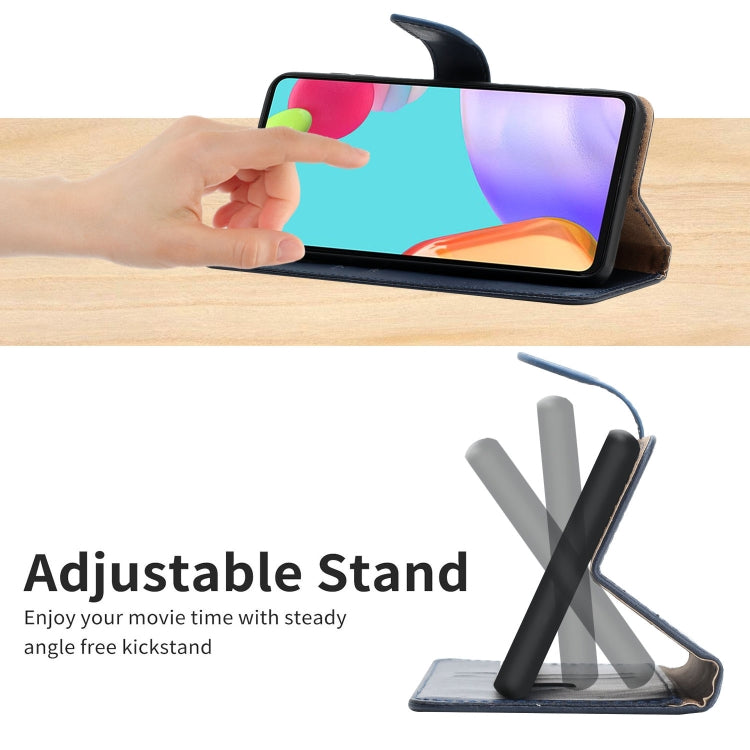 Custodia per telefono flip orizzontale in vera pelle a prova di impronte digitali, For Xiaomi Poco F4 5G, For Xiaomi Poco X4 GT