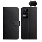 Custodia per telefono flip orizzontale in vera pelle a prova di impronte digitali, For Xiaomi Poco F4 5G, For Xiaomi Poco X4 GT