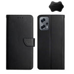 Custodia per telefono flip orizzontale in vera pelle a prova di impronte digitali, For Xiaomi Poco F4 5G, For Xiaomi Poco X4 GT