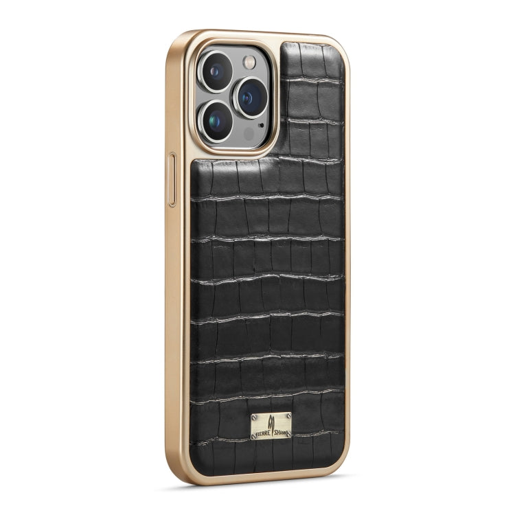 Custodia smartphone in PU effetto coccodrillo compatibile iPhone