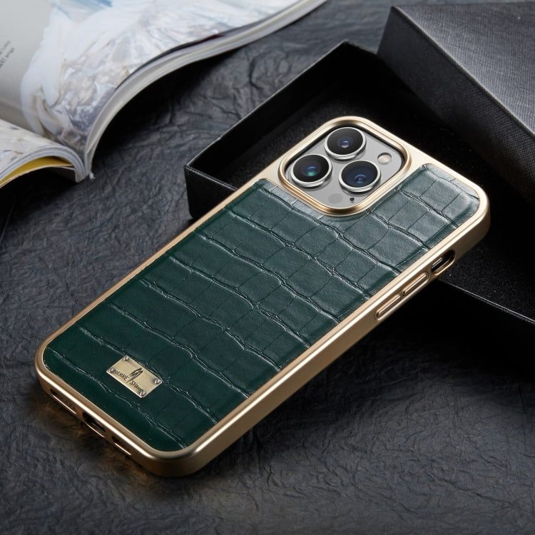Custodia smartphone in PU effetto coccodrillo compatibile iPhone