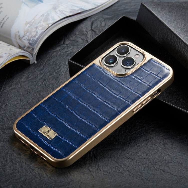 Custodia smartphone in PU effetto coccodrillo compatibile iPhone