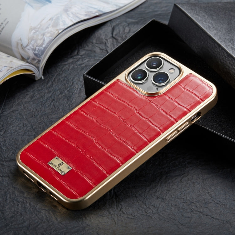 Custodia smartphone in PU effetto coccodrillo compatibile iPhone