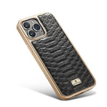 Custodia in PU effetto pitone per iPhone 11 Pro Max