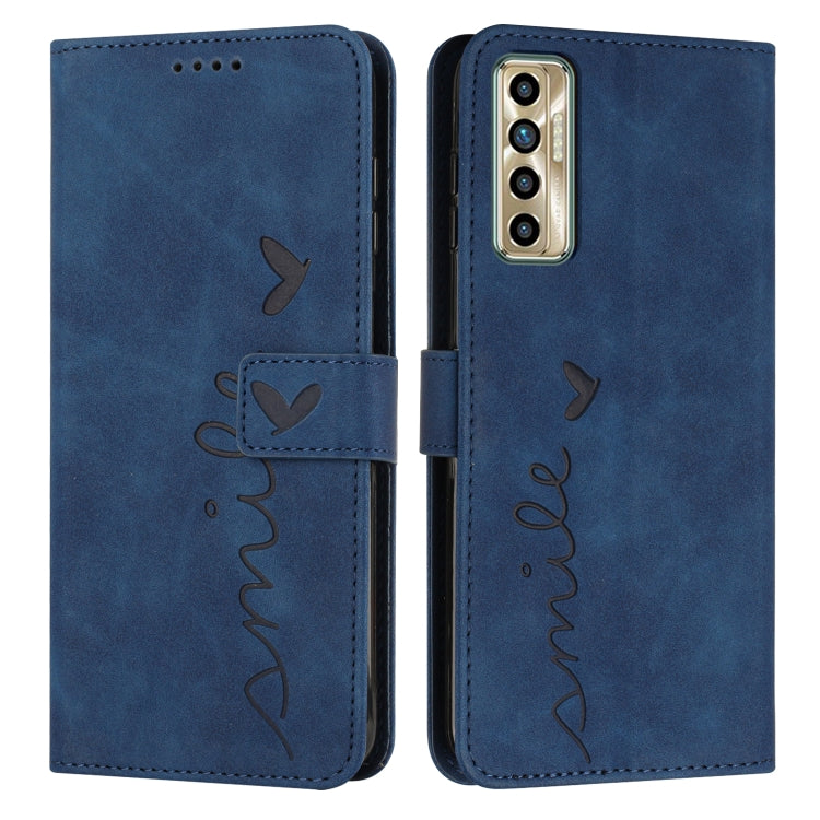 Custodia per telefono in pelle con motivo a cuore Skin Feel, For Tecno Camon 17 Pro/Camon 17P, For Tecno Camon 18, For Tecno Camon 18 Premier, For Tecno POP 5 LTE