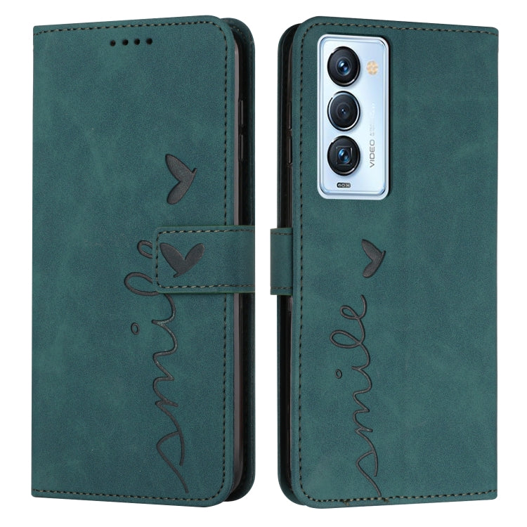 Custodia per telefono in pelle con motivo a cuore Skin Feel, For Tecno Camon 17 Pro/Camon 17P, For Tecno Camon 18, For Tecno Camon 18 Premier, For Tecno POP 5 LTE
