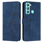 Custodia per telefono in pelle con motivo a cuore Skin Feel, For Tecno Camon 17 Pro/Camon 17P, For Tecno Camon 18, For Tecno Camon 18 Premier, For Tecno POP 5 LTE