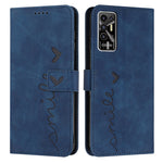 Custodia per telefono in pelle con motivo a cuore Skin Feel, For Tecno Pova 2, For Tecno Pova Neo, For Tecno Spark 6 Go/Spark Go 2020, For Tecno Spark 7T/Spark 7