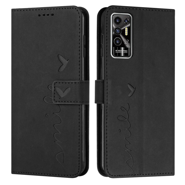 Custodia per telefono in pelle con motivo a cuore Skin Feel, For Tecno Pova 2, For Tecno Pova Neo, For Tecno Spark 6 Go/Spark Go 2020, For Tecno Spark 7T/Spark 7