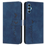 Custodia per telefono in pelle con motivo a cuore Skin Feel, For Tecno Spark 8 Pro, For Tecno Spark 8P, For Tecno Spark Go 2022