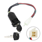 Set di interruttori a chiave di accensione con spina maschio per motocross da 5 pezzi per ATV 50cc-250cc, For ATV 50cc-250cc