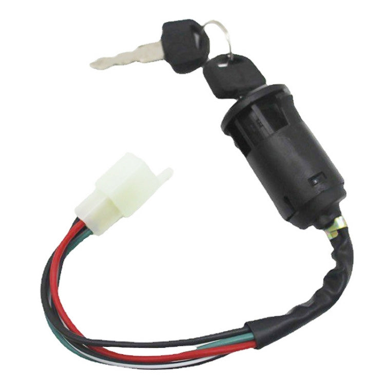 Set di interruttori a chiave di accensione con spina maschio per motocross da 5 pezzi per ATV 50cc-250cc, For ATV 50cc-250cc