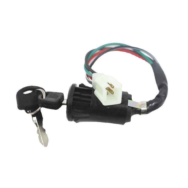 Set di interruttori a chiave di accensione con spina maschio per motocross da 5 pezzi per ATV 50cc-250cc, For ATV 50cc-250cc