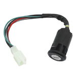 Set di interruttori a chiave di accensione con spina maschio per motocross da 5 pezzi per ATV 50cc-250cc, For ATV 50cc-250cc
