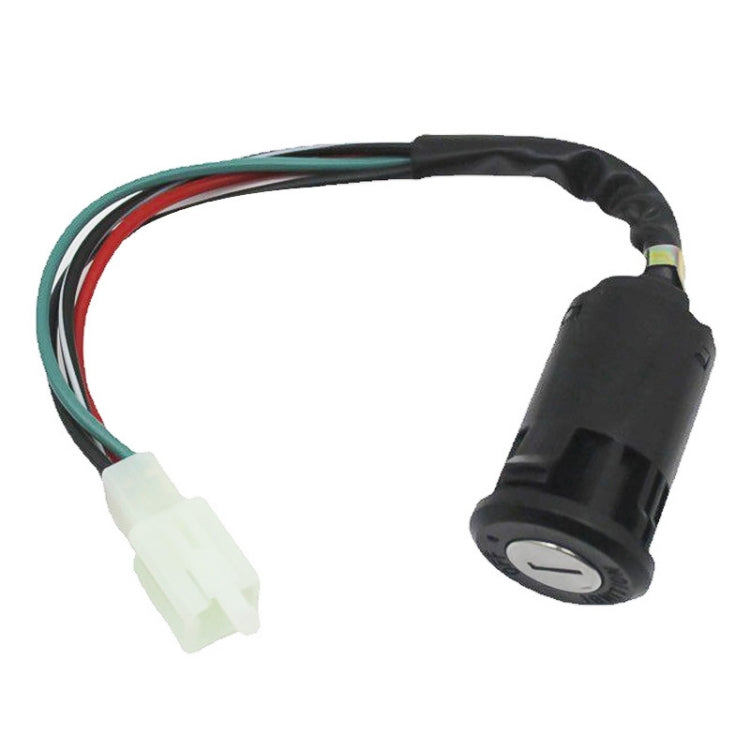 Set di interruttori a chiave di accensione con spina maschio per motocross da 5 pezzi per ATV 50cc-250cc, For ATV 50cc-250cc