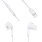 Cuffia con interfaccia In Ear cablata da 1,2 m con microfono, 8 Pin, Type-C