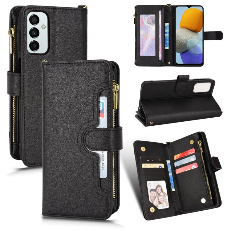 Custodia per telefono in pelle con cerniera texture Litchi, For OPPO Realme GT Master / K9, For Google Pixel 5a 5G, For Google Pixel 5 5G, For Samsung Galaxy M23 5G / F23 5G