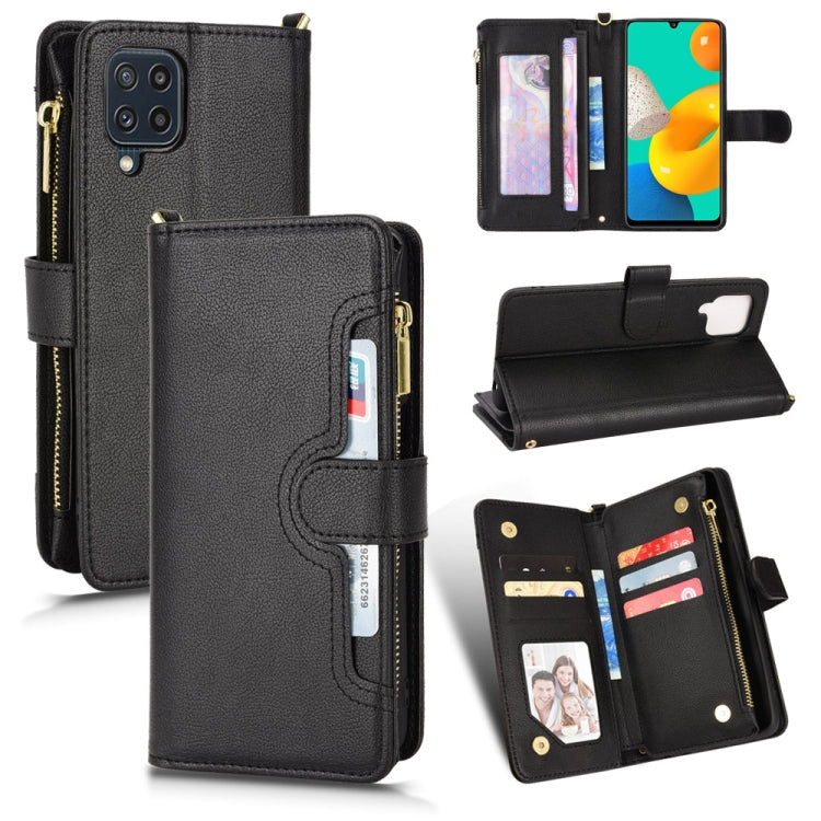 Custodia per telefono in pelle con cerniera texture Litchi, For OnePlus Nord N200 5G, For Samsung Galaxy A53, For Samsung Galaxy M32 4G, For Samsung Galaxy Note20