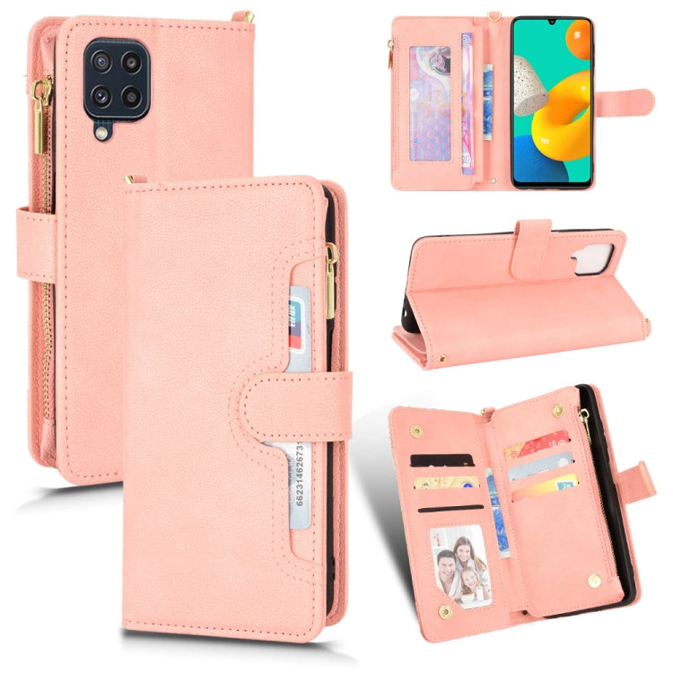 Custodia per telefono in pelle con cerniera texture Litchi, For OnePlus Nord N200 5G, For Samsung Galaxy A53, For Samsung Galaxy M32 4G, For Samsung Galaxy Note20