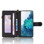 Custodia per telefono in pelle con cerniera texture Litchi, For Samsung Galaxy S20 FE 5G / 4G, For Samsung Galaxy S21+ 5G, For Samsung Galaxy S21 Ultra 5G, For Samsung Galaxy S21 5G
