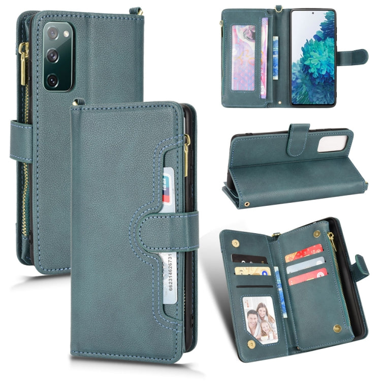 Custodia per telefono in pelle con cerniera texture Litchi, For Samsung Galaxy S20 FE 5G / 4G, For Samsung Galaxy S21+ 5G, For Samsung Galaxy S21 Ultra 5G, For Samsung Galaxy S21 5G